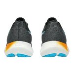 Chaussures running homme Asics GEL-SAIUN 2 Noir Bleu île Orange Blanc 6