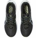 Chaussures running homme Asics GT-2000 11 Noir Blanc Gris clair Jaune luminescent 4