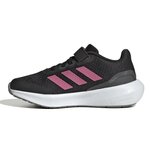 Chaussures running junior Adidas RUNFALCON 3.0 EL Noir Rose Blanc 7