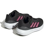 Chaussures running junior Adidas RUNFALCON 3.0 EL Noir Rose Blanc 3