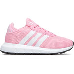 Chaussures running junior Adidas SWIFT RUN X C Rose clair Blanc Noir 6
