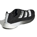 Chaussures running homme Adidas ADIZERO PRO Noir Blanc Gris foncé 3