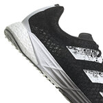 Chaussures running homme Adidas ADIZERO PRO Noir Blanc Gris foncé 10