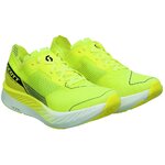 Chaussures running femme Scott SPEED CARBON RC Jaune fluo Blanc Noir 3