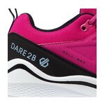 Chaussures running femme DARE2B PLIO Rose vif Noir Blanc 7