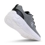 Chaussures running homme DARE2B HEX SWIFT Gris acier Noir Blanc 6
