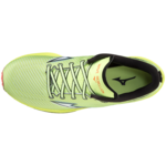 Chaussures running homme Mizuno WAVE REBELLION Vert néon Jaune Rouge orangé 4