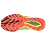 Chaussures running homme Mizuno WAVE REBELLION Vert néon Jaune Rouge orangé 2