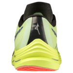 Chaussures running homme Mizuno WAVE REBELLION Vert néon Jaune Rouge orangé 5