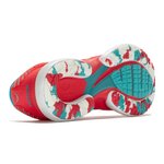 Chaussures running femme True Motion U-TECH NEVOS Rouge Turquoise Gris clair 5