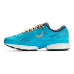 Chaussures running homme True Motion U-TECH NEVOS Turquoise Orange Gris clair 3