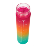Gourde graduée avec repères d’hydratation 280ml unisexe Smash Refill Rose Orange Vert (2)
