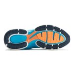 Chaussures running homme True Motion U-TECH NEVOS Turquoise Orange Gris clair 4