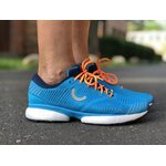 Chaussures running homme True Motion U-TECH NEVOS Turquoise Orange Gris clair 8