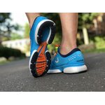 Chaussures running homme True Motion U-TECH NEVOS Turquoise Orange Gris clair 10