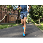 Chaussures running homme True Motion U-TECH NEVOS Turquoise Orange Gris clair 9
