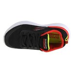 Chaussures running junior Skechers GO RUN 400 V2 - OMEGA Noir Blanc Rouge Gris brillant 4