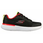 Chaussures running junior Skechers GO RUN 400 V2 - OMEGA Noir Blanc Rouge Gris brillant 3