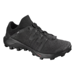 Chaussures trail femme Salomon CROSS PRO Noir Blanc Rouge