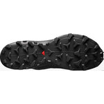 Chaussures trail femme Salomon CROSS PRO Noir Blanc Rouge 2
