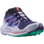 Chaussures trail femme Salomon PULSAR TRAIL GTX Violet clair Bleu lavande Rouge 3