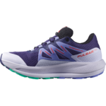 Chaussures trail femme Salomon PULSAR TRAIL GTX Violet clair Bleu lavande Rouge 5