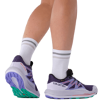 Chaussures trail femme Salomon PULSAR TRAIL GTX Violet clair Bleu lavande Rouge 8