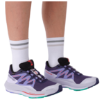 Chaussures trail femme Salomon PULSAR TRAIL GTX Violet clair Bleu lavande Rouge 7