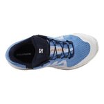 Chaussures trail femme Salomon PULSAR TRAIL GTX Bleu Blanc Orange 5