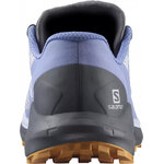 Chaussures trail femme Salomon SENSE RIDE 4 Violet Gris anthracite Orange 8