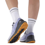 Chaussures trail femme Salomon SENSE RIDE 4 Violet Gris anthracite Orange 4