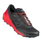 Chaussures trail homme Salomon SENSE RIDE 4 Noir Rouge Blanc 5