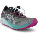 Chaussures trail femme Asics FUJI SPEED Noir Rose Blanc Vert mer 9