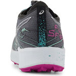 Chaussures trail femme Asics FUJI SPEED Noir Rose Blanc Vert mer 11