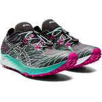 Chaussures trail femme Asics FUJI SPEED Noir Rose Blanc Vert mer 6