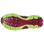 Chaussures trail femme La Sportiva BUSHIDO II WS Prune rouge Bleu ciel Vert pâle 4