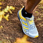 Chaussures trail femme Scott KINABALU 2 Bleu glace Jaune soleil Gris 5