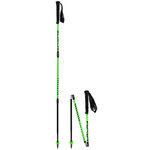 Bâtons running trail unisexe Lacal QUICK STICK CARBONE 120 Vert Noir