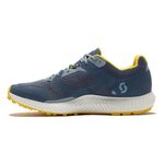 Chaussures trail femme Scott KINABALU ULTRA RC Bleu de bering Blanc Jaune 2