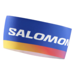 Bandeau extensible et respirant unisexe Salomon Club Line XC bleu jaune orange rouge (1)
