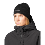 Bonnet souple et chaud unisexe Salomon Beanie Deep Black noir (2)