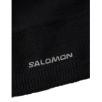 Bonnet souple et chaud unisexe Salomon Beanie Deep Black noir (4)