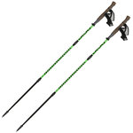 Bâtons running trail unisexe Lacal QUICK STICK CARBONE 115-121 cm ou 124-130 cm Vert Noir (1)