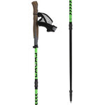 Bâtons running trail unisexe Lacal QUICK STICK CARBONE 115-121 cm ou 124-130 cm Vert Noir (4)