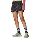 Short femme Adidas RUN IT BL SHO Noir imprimé blanc 6