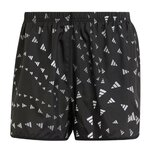Short femme Adidas RUN IT BL SHO Noir imprimé blanc 9