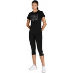 Collant 3-4 (corsaire) femme Puma ESS 3-4 PUMA Leggings W Noir Blanc 5