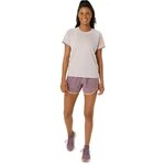 Short femme Asics ICON 4IN SHORT 500 Mauve pâle Orange pâle 7
