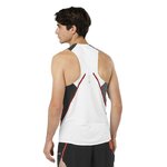 Débardeur running trail élite homme Salomon S-LAB SPEED SINGLET M Noir profond Blanc Rouge 4