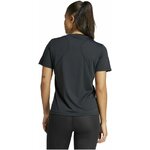 Tee-shirt de sport à manches courtes technique femme Adidas W LM G T Noir Gris 2